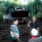 Vecinos y alcaldía detienen apertura ilegal de calle cerca del Cordón Ecológico