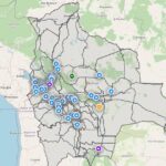 Bolivia transita su quinta jornada de bloqueos con 56 puntos