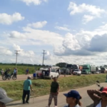 Ruta nueva a Cochabamba está bloqueada en tres puntos