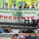 Trabajadores de salud acatan nuevo de 72 horas