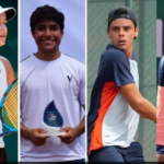 Cuatro jóvenes raquetas representarán a Bolivia en los juegos suramericanos de la juventud