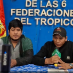 Cocaleros del trópico de Cochabamba acusan de traidor a Argollo y anuncian masificación de bloqueos