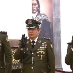 Paz posesiona a Javier Álvarez como nuevo comandante general de la Policía